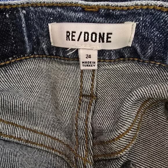 RE/DONE 70s Ultra High Rise Stove Pipe Jeans - Picture 6 of 16